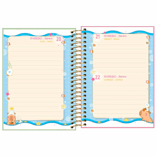 AGENDA CAPYCLUB ESPIRAL M3 2026 - UN - Imagem 5