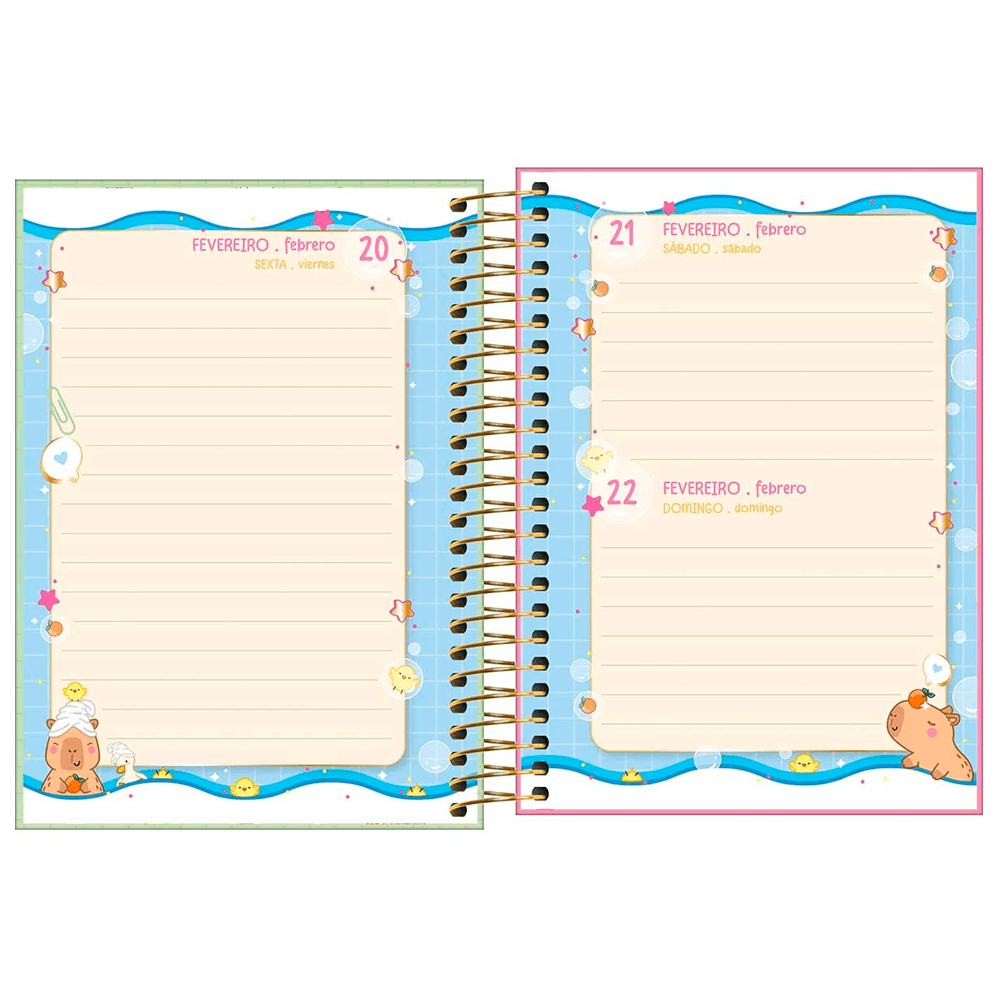 AGENDA CAPYCLUB ESPIRAL M3 2026 - UN - Imagem 5