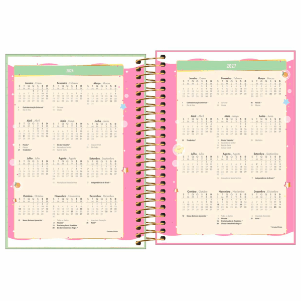 AGENDA CAPYCLUB ESPIRAL M3 2026 - UN - Imagem 3