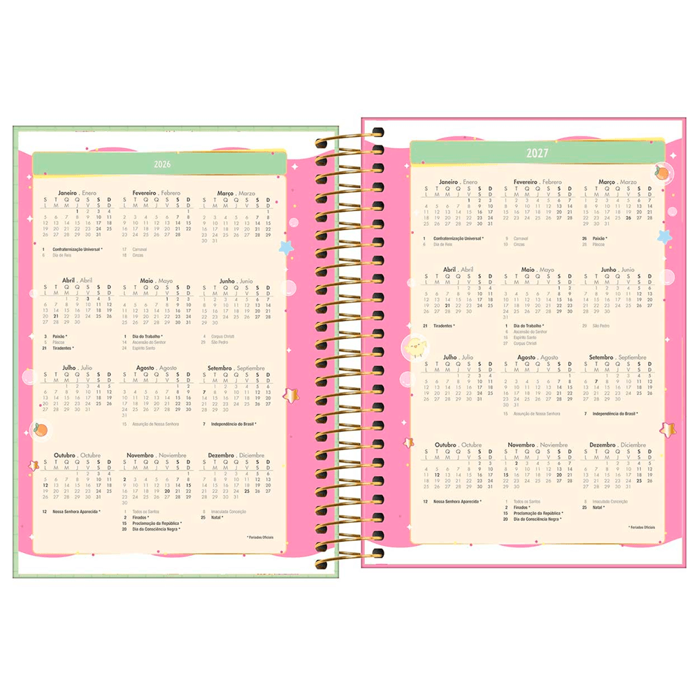 AGENDA CAPYCLUB ESPIRAL M3 2026 - UN - Imagem 3