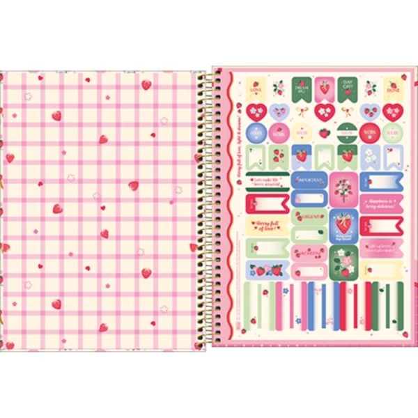 Caderno Be Berry Tilibra 10 Matérias - Imagem 4