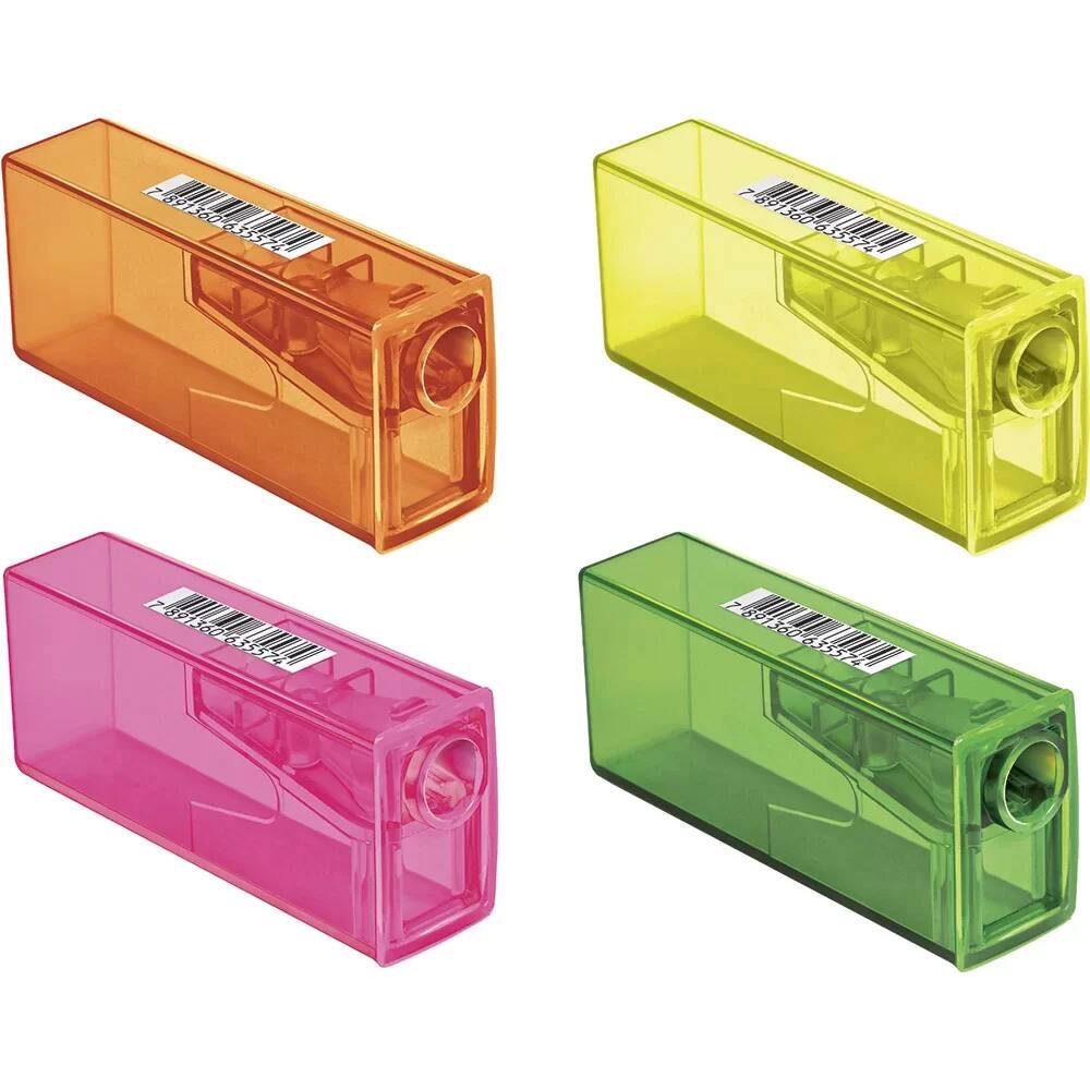 APONTADOR C/DEP FABER CASTELL - NEON