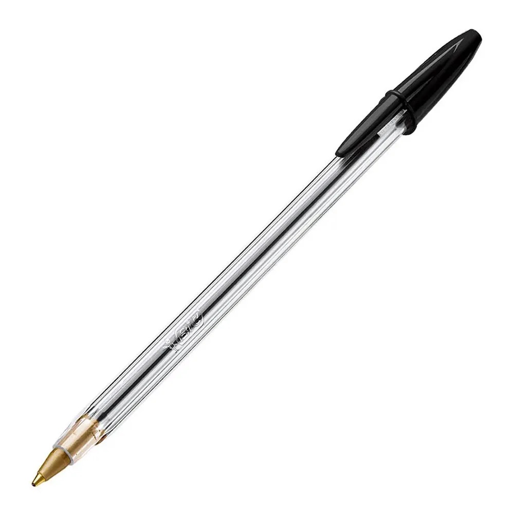 CANETA BIC CRISTAL PRETA - UN