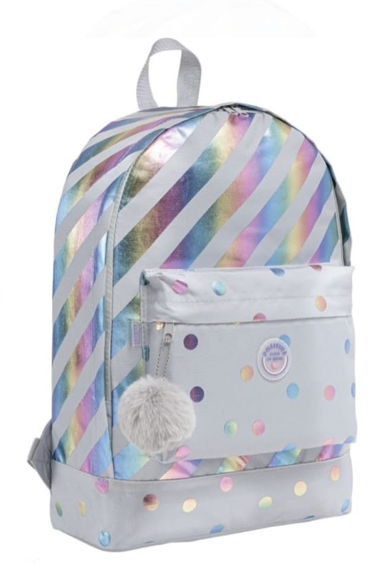 Mochila de Costas Académie Listras e Poás Holográfica - Imagem 4