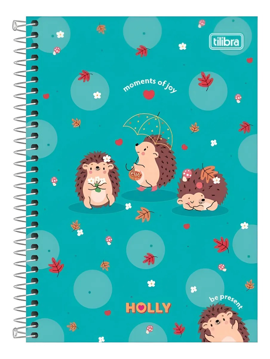 CADERNO TILIBRA HOLLY 10 MAT - 160 FOLHAS