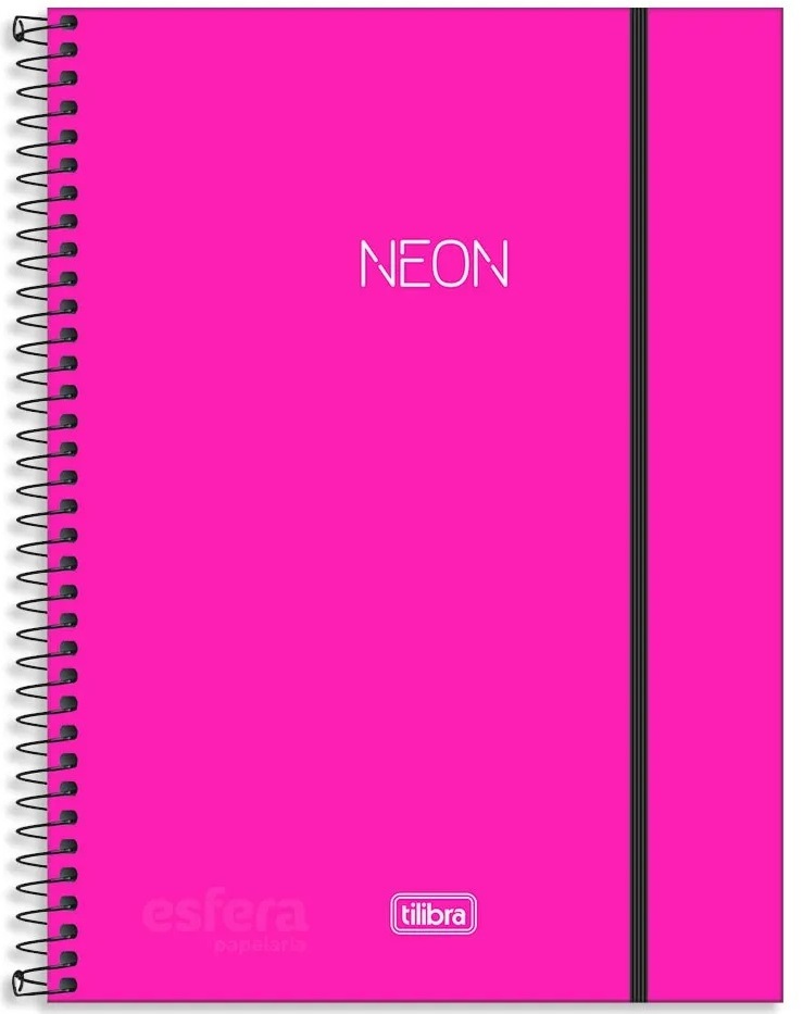 CADERNO NEON TILIBRA 10 MAT - Imagem 2