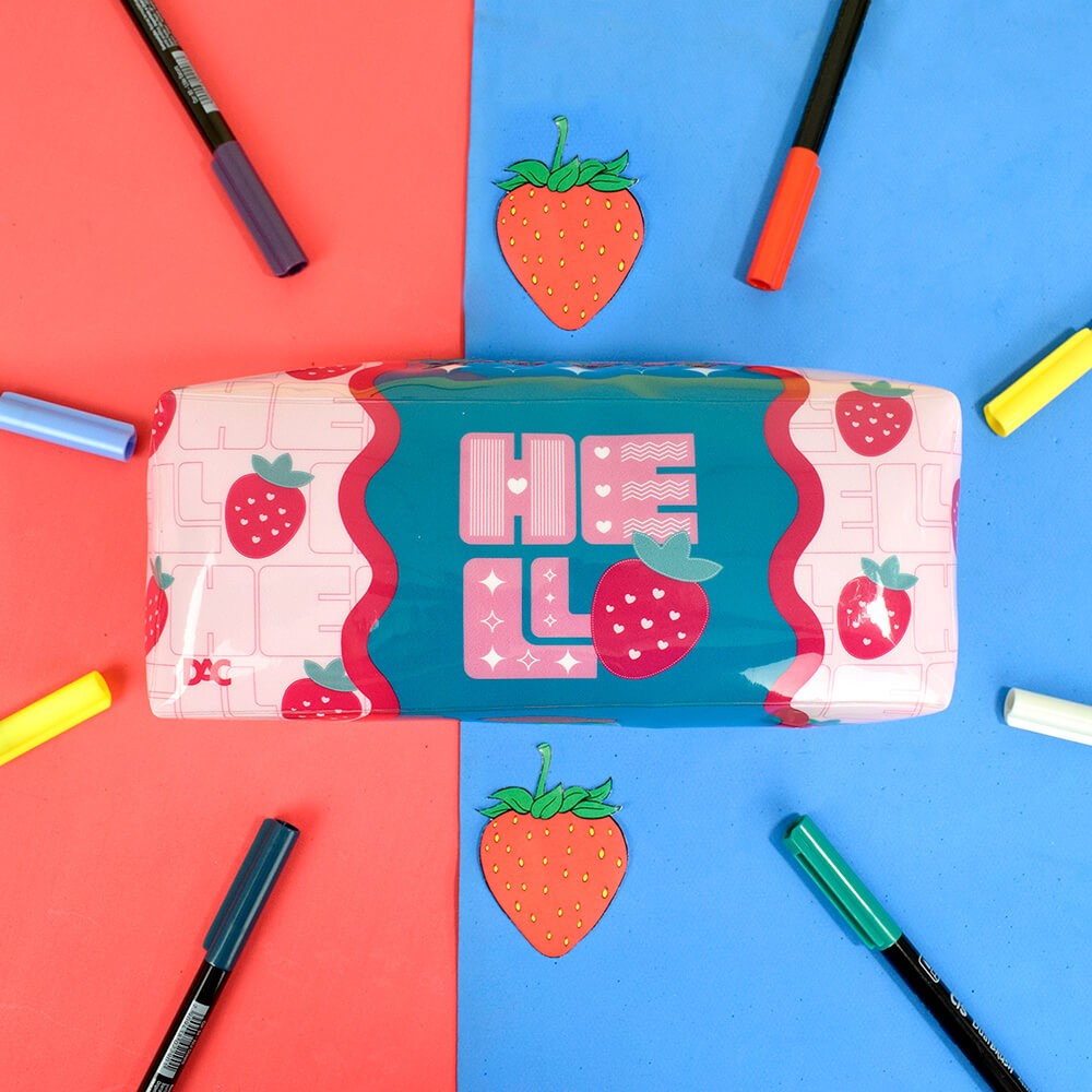 ESTOJO 1 ZIPER GG HELLO DAC - UN