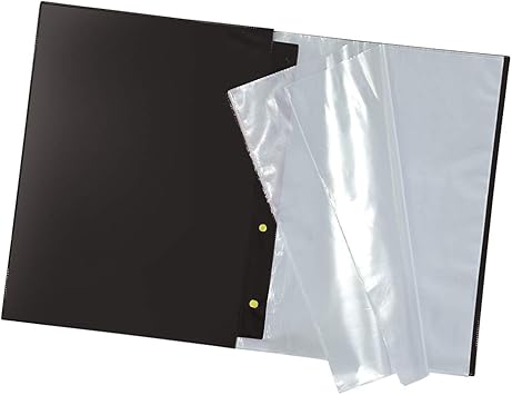 Pasta Catálogo 50 Envelope Fino, DAC, Pasta Catálogo 50 Envelope Fino 1090, Preto - Imagem 2
