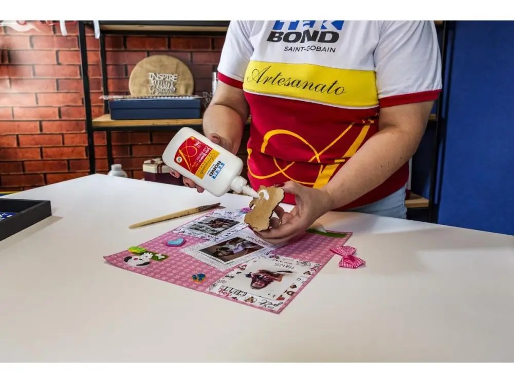 Cola Para Artesanato Branca Pva Extra 250g - Imagem 2