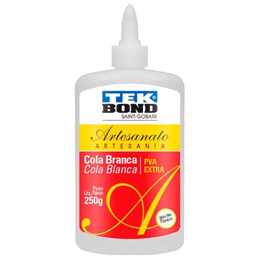 Cola Para Artesanato Branca Pva Extra 250g
