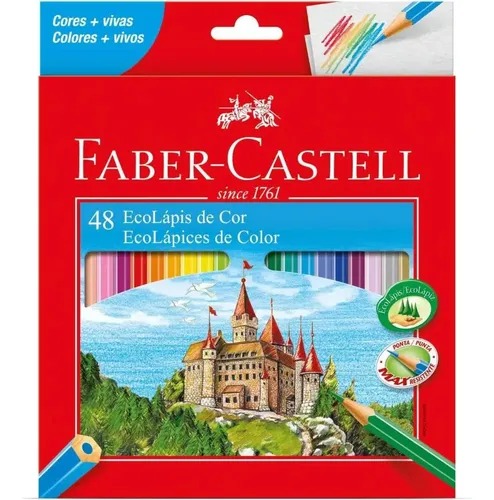 EcoLápis com 48 Cores, Faber-Castell