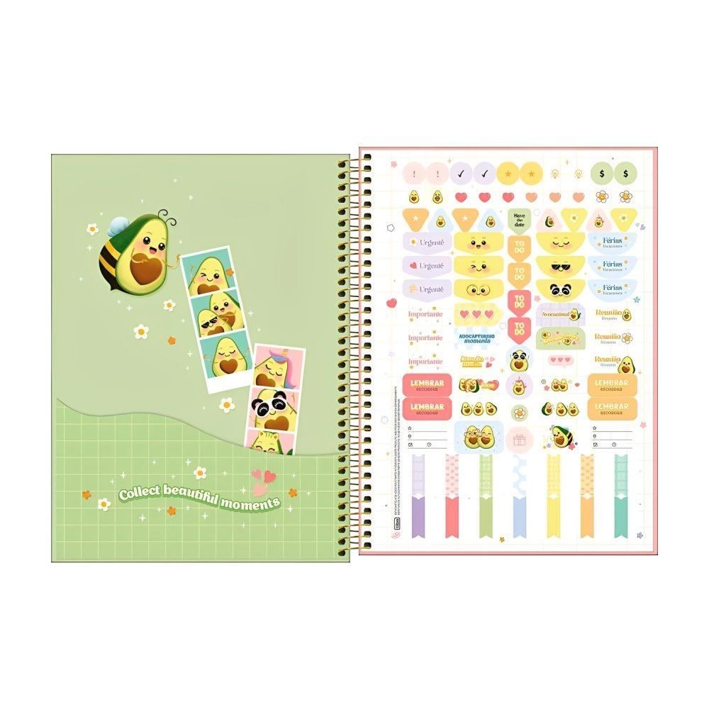 CAD UNIV CD 1 MAT 80FLS ABACUTE - UN - Imagem 3