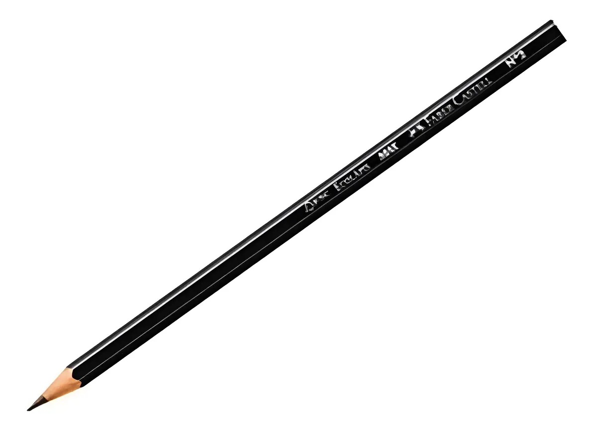Lápis Preto Sextavado Faber-Castell