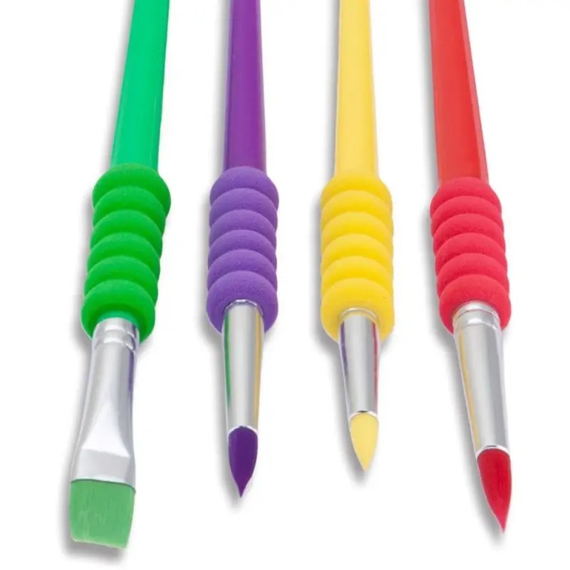 Kit Pincel Soft Touch Econômico Antiderrapante e Confortável - Imagem 3