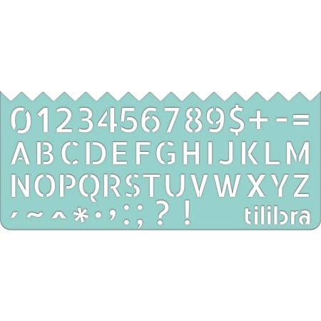 Régua Stencil Fun - Blister com 4 unidades - Imagem 3